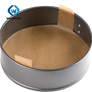 Folha de pergaminho não branqueada revestida de silicone para assar